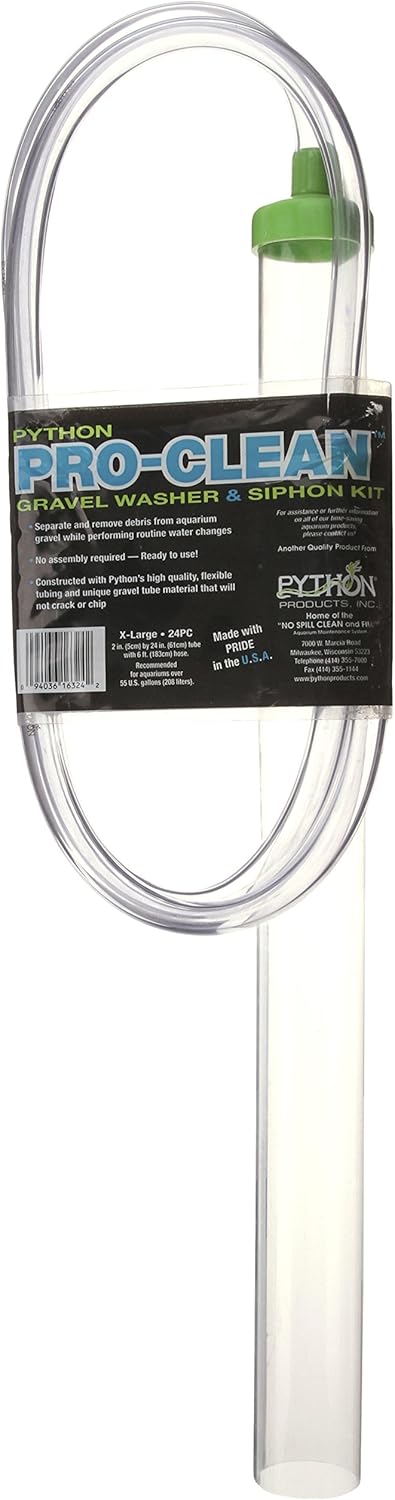 Python PRO CLEAN - EXTRA LARGE for tanks up to 55 Gallons