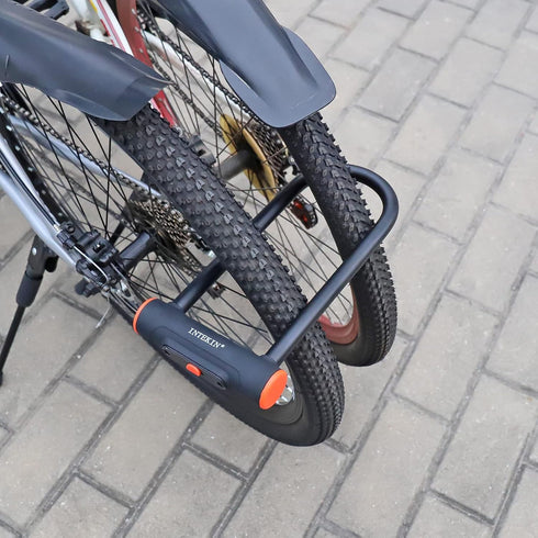Heavy Duty Bike U Lock 16mm with 3 Keys for Road and Mountain Bikes