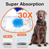 FurVeluxia Dogs(100ct), Dog Diaper Liners for Male and Female Super Absorbent Disposable Dog Diaper Booster Pads
