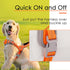 ADVENTUREMORE No Pull Large Dog Harness with QR Code Tag, Adjustable Reflective Vest for Training Walking XL
