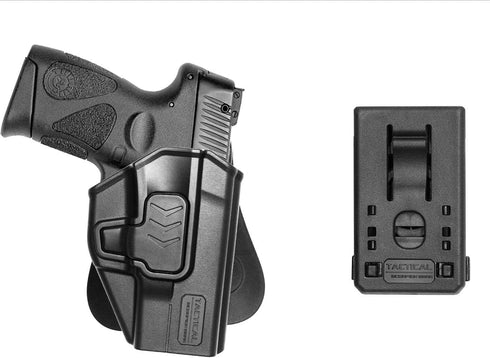 Tactical Scorpion Gear Slimline Modular Level II Retention Paddle Holster for Taurus Millennium G2 PT111 PT132 PT138