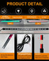 UNXMRFF Navigation Lights for Boats LED Red and Green Bow Lights for Night Fishing