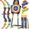 GMAOPHY Bow and Arrow 2 Pack for Kids 5-11+ Year Olds, LED Light Up Archery Toy with 20 Arrows, Target & Quiver