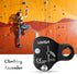 Lixada Rock Climbing Ascender - Ultralight Fall Arrest Protection Belay Device for Outdoor Climbing