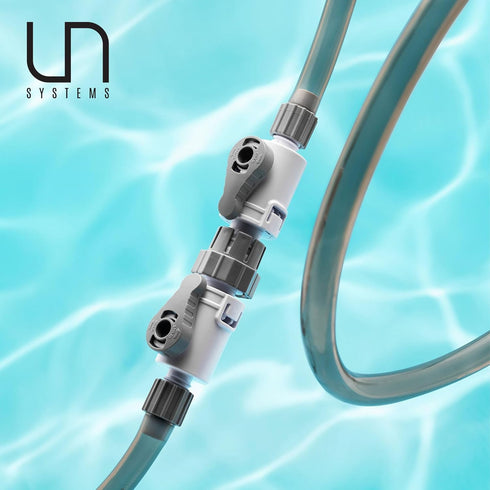 Ultum Nature Systems Delta Quick Release Double Tap Valve for Aquarium Canister Filters (5/8" (16/22mm))