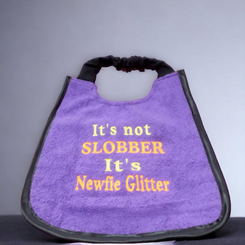 Unique Handmade Newfoundland Dog Bib - Personalized Colors, Waterproof Backing, and Adjustable Fit for all breeds