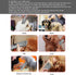 10 Blade Dog Grooming Clipper Replacement Blades, Compatible with Andis, Detachable Ceramic & Stainless Steel