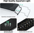 24/7 IP68 12-18 Inch AQQA LED Aquarium Light, Mode Waterproof Extendable Bracket Fish Tank Light, DIY Mode Full