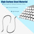 Octopus Baitholder Fishing Hooks Kit, Barbed Offset Circle Hooks Set for Freshwater & Saltwater Fishing