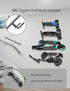 Wall Mount Holder for Skateboard/Snowboard/Longboard, Heavy-Duty Metal Display Rack with Hooks