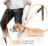 Mighty Paw Leather Dog Leash for Large Breeds, 6 Ft with Soft Padded Handle and Extra D-Ring for Waste Bags