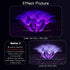 Soft Silica Gel Aquarium Decorations, Glow in The Dark Coral Ornaments for Fish Tank (Purple, Sunflower)