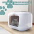 Plant-based Cat Litter - Odor Control Quick Clumping Tofu Cat Litter, 6 lbs, Low Tracking Dust Control