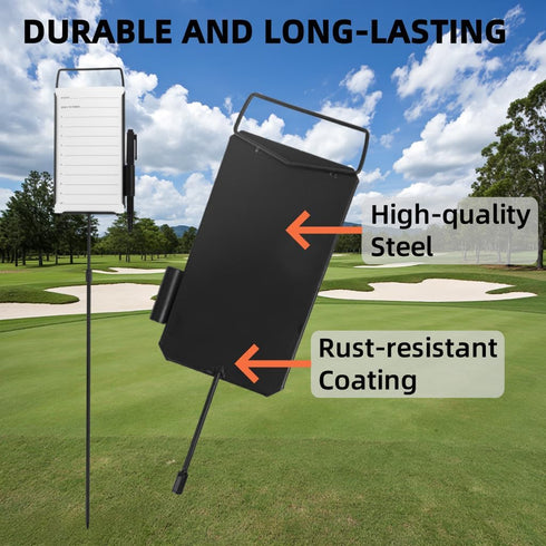 4 Pack 50 4 Steel Longest Drive and Closest to the Pin Marker, Golf Metal Proximity/Course Distance/Fairway Distance