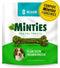 Minties Dental Chews for Dogs, 8 Count, Vet-Recommended Mint-Flavored Treats for Medium Dogs