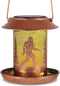 Bird Feeders for Outdoors, Solar Lanterns Waterproof Bigfoot Hanging Garden Decor for Yard, Patio, Lawn (Sasquatch