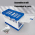 HERAON Foldable Bird Cage Carriers for Racing Pigeons Baby Parrots Outdoor Exercise