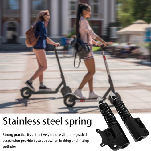 Yolispa Electric Scooter Front Shock Absorber Set - Suspension Shock Spring Absorber for 10in Scooter Accessories