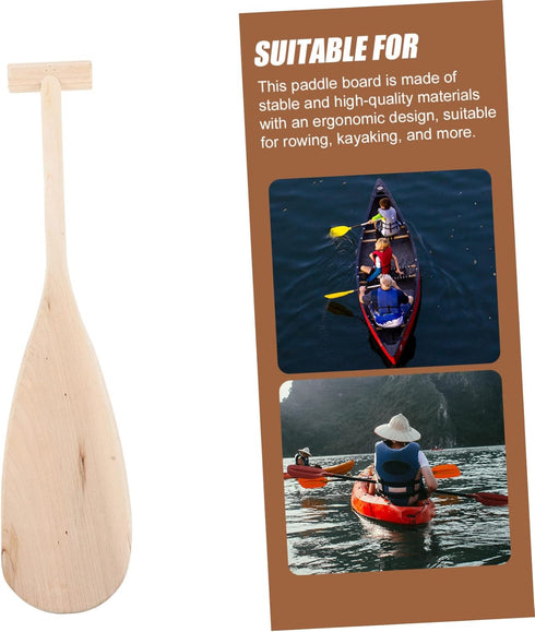 's Paddle Wood Trim Hand Decor Boat Oars Wooden Wood Oar Canoes Paddle Ornament Wooden Boat Oar Unisex Boats Paddle