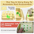 3 KADTC Cat Enrichment Toys, Ways to Play, Large Size, Track Balls & Peek-and-Play Box, Cat Puzzle Feeder Toy, Slow