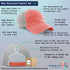 Speedy Pros Womens Western Farm Horse Shoe Distressed Trucker Hats, Ponytail Cap