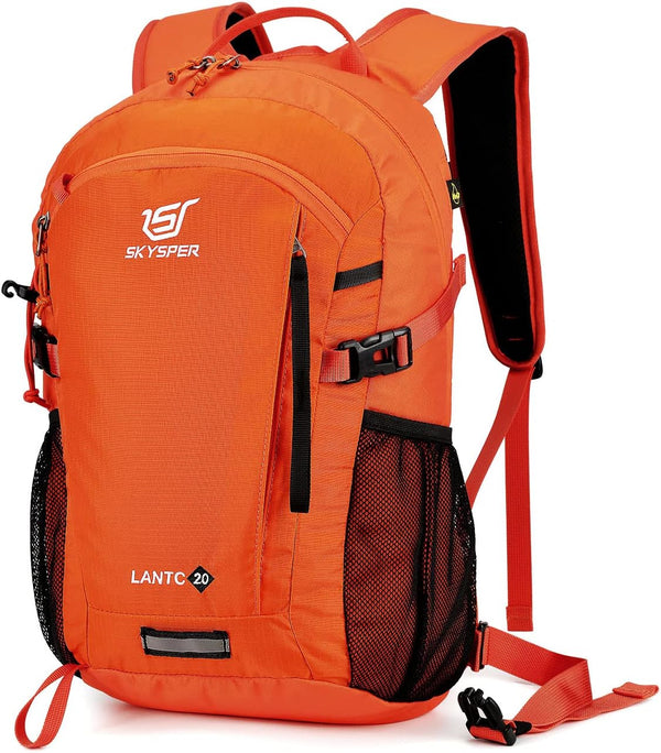 SKYSPER Small Hiking Backpack, 20L Lightweight Travel Daypack for Women & Men