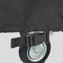 80-100 40L 20W 34H inch, Waterproof Cooler Cart Cover Fits Quart Patio Party Ice Chest Rolling Cooler, x x Black