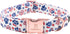 Lionheart Glory American Flag Dog Collar, Heavy Duty Adjustable Patriotic Dog Collar for Small Dogs, Independence Day