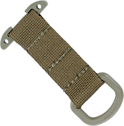 Tactical Gear Molle Clip D Ring Hook T-Mount Bar, Hanging Plastic Carabiner Glove Clip, Key Holder Battle Belt