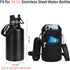 32/40/64/128 oz GAZLEMHO Insulated Water Bottle Bag Neoprene Carrier Sleeve for Water Jug Carrying Pouch Sling Strap