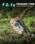 KJK Trail Camera 36MP 2.7K, Mini Game Camera with Night Vision, Waterproof with 2.0” HD TFT Screen