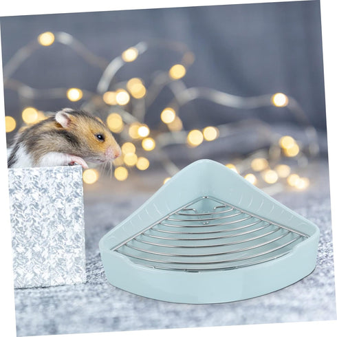 Chinchilla Bunny Toilet for Rabbit Guinea Pig Hamster Ceramic Potty Training