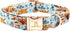 Lionheart Glory Premium Fall Dog Collar, Heavy Duty Adjustable Maple Leaf Design for Small Dogs