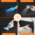 60/40 Dog Car Seat Cover for Back Seat - Waterproof, Non-Slip, Pet Bench Seat Covers, with Split Bench Fit, Universal
