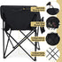 Leonyo Folding Camping Chairs, Portable Outdoor Lawn Chairs for Adults with Carrying Bag for Outside Fishing, Hiking