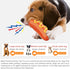 Hot Dog Squeaky Dog Toy - Interactive Rubber Dog Chew Toy for Aggressive Chewers - Cute Dog Accessories & Long Lasting Dog Chews - Humorous Gift for Dog Lovers