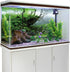AWERT 24x16 inches Fish Tank Background, Branches, Seaweed, River Bed & Lake Aquarium Vinyl Background