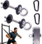 J Bryant 2PCS Power Rack Attachments for Resistance Bands Heavy Duty Squat