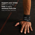 Boldfit Wrist Supporter for Gym Wrist Band for Men Gym & Women with Thumb Loop Straps - Wrist Wrap Gym Accessories