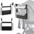 Xykzra Golf Stroller Attachment - Universal Steel Golf Club Holder for Strollers,16-Club &