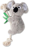 Fringe Studio Squeaker Pet Toy, Koala Bear (289652), Gray, X-Large