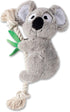 Fringe Studio Squeaker Pet Toy, Koala Bear (289652), Gray, X-Large