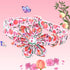 Lionheart Glory Dog Collar with Flower, Pink Peach Adjustable Collar for Small Dogs, Spring Bow