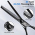 5 1 Dog Grooming Scissors Kit with Safety Round Tips, GLADOG Professional in Grooming Scissors for Dogs