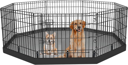 Dog Playpen Bottom Pad Fits for 24 Inch 8 Panels Regular Octagon