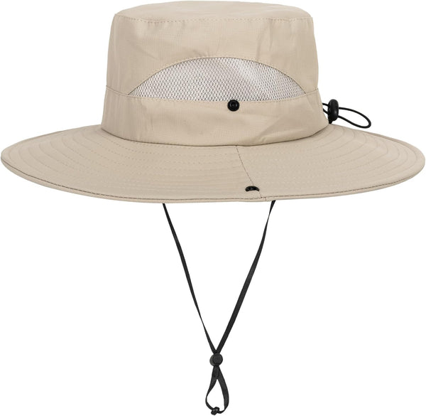 Kids Sun Hat with UV Protection, Beach Bucket for Boys & Girls, Wide Brim Safari Boonie Cap