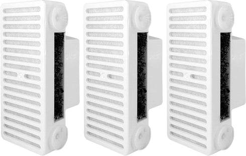Pioneer Pet 3 Pack T-Shaped Filter for Food, Water and Serene Fountain