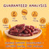 10.6 oz Jungle Calling Soft Beef Sausage Dog Treats, Grain-Free High Protein Tender Beef Jerky, Easy to Chew Training