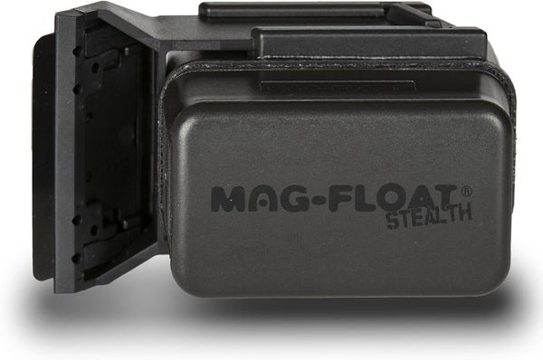 Mag-Float Small Black Stealth Glass Magnet Aquarium Scraper Cleaner with Blade -