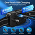 DINJOO Bark Collar for Large Medium Small Dogs, Rechargeable Anti Barking Training Collar with 8 Adjustable Sensitivity